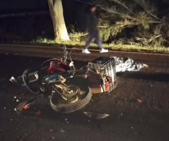 Dois morrem após colisão frontal entre motos na MS-156