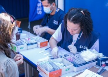 Ação de prevenção às hepatites em unidade de saúde é realizada em Campo Grande