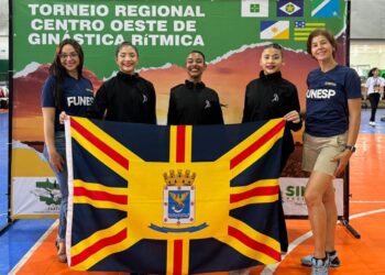 Ginástica Rítmica da Funesp conquista pódio no Torneio Regional Centro-Oeste
