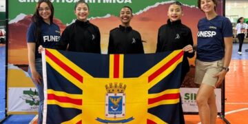Ginástica Rítmica da Funesp conquista pódio no Torneio Regional Centro-Oeste
