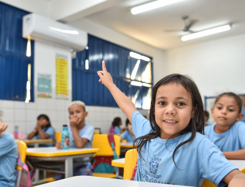 Campo Grande avança 10 pontos e se destaca na alfabetização infantil Campo Grande avança 10 pontos e se destaca na alfabetização infantil