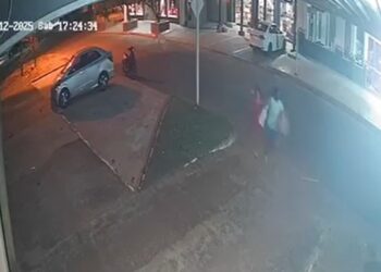 Execução de casal em MS é registrada por câmera de segurança; crime está ligado ao tráfico