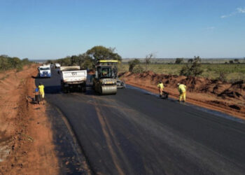Obra de pavimentação da MS-338 chega à fase final e promete mais segurança e empregos