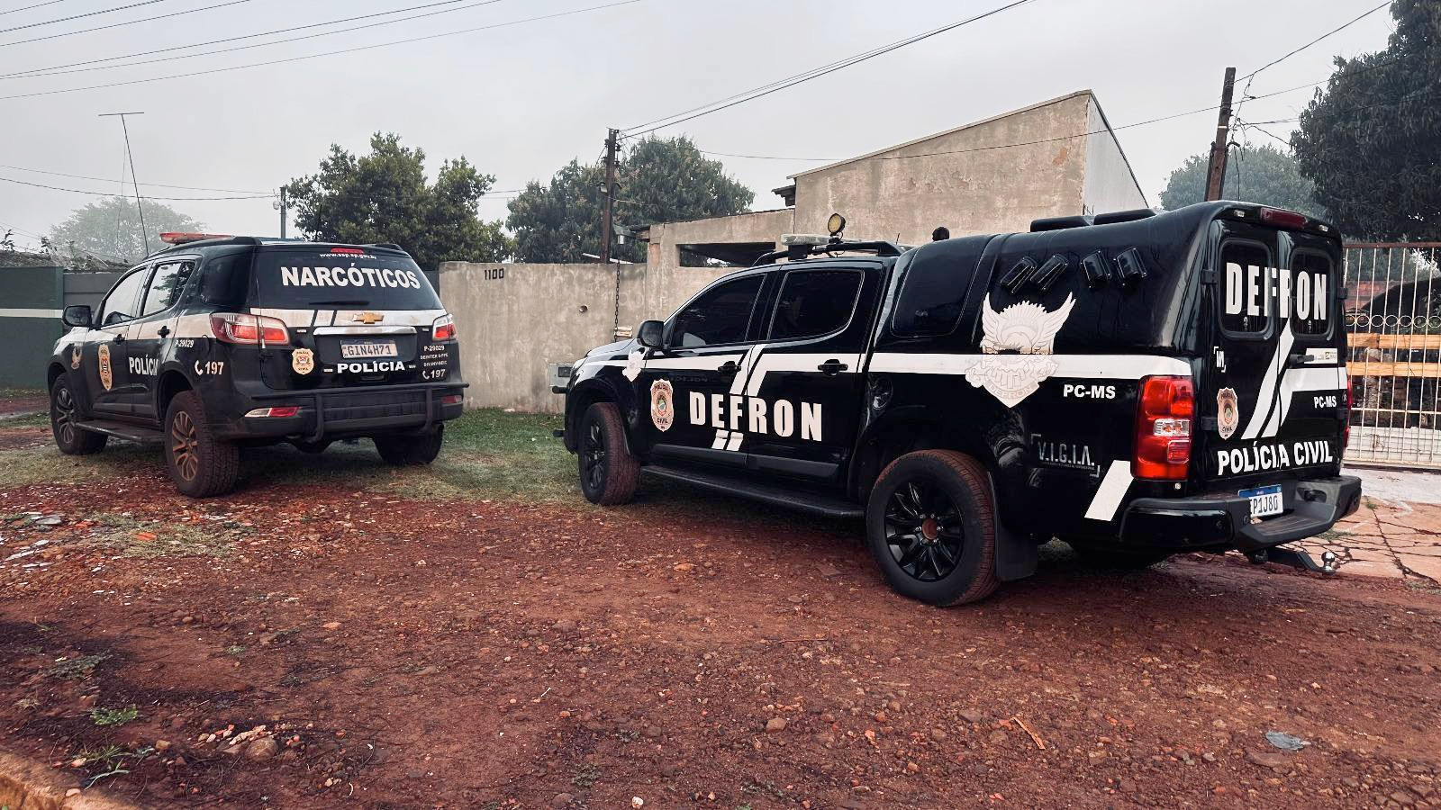 Operação Oryza: Defron cumpre mandados contra investigado por tráfico em Ponta Porã