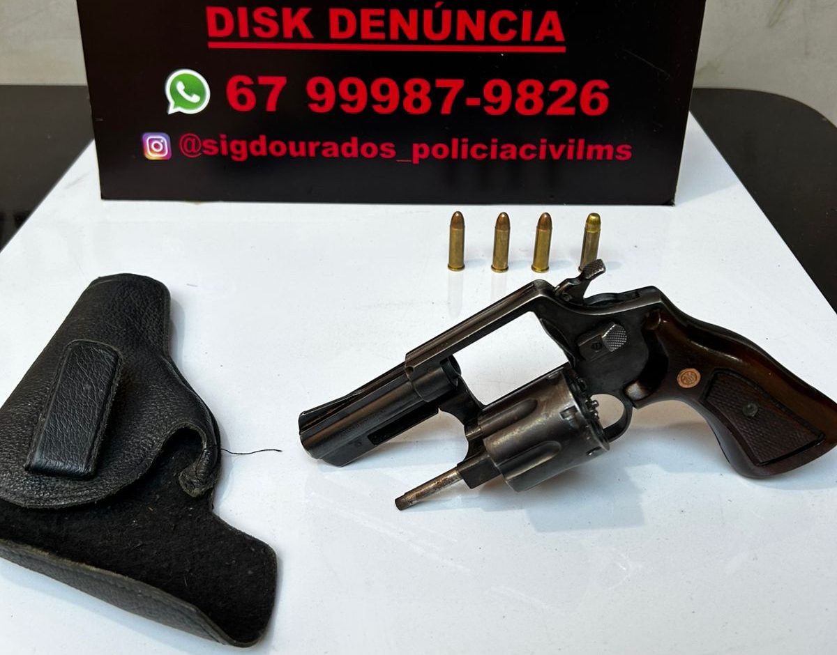 Homem é preso após disparar contra casas e moradores em Dourados