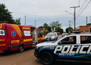 Homem leva tiro após agredir esposa e atacar policial em Sidrolândia