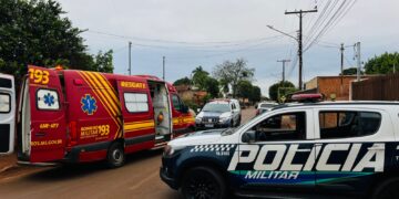 Homem leva tiro após agredir esposa e atacar policial em Sidrolândia