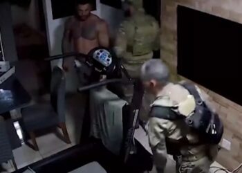 Influencer de MS alvo de operação contra venda ilegal de anabolizantes filma momento em que é detido