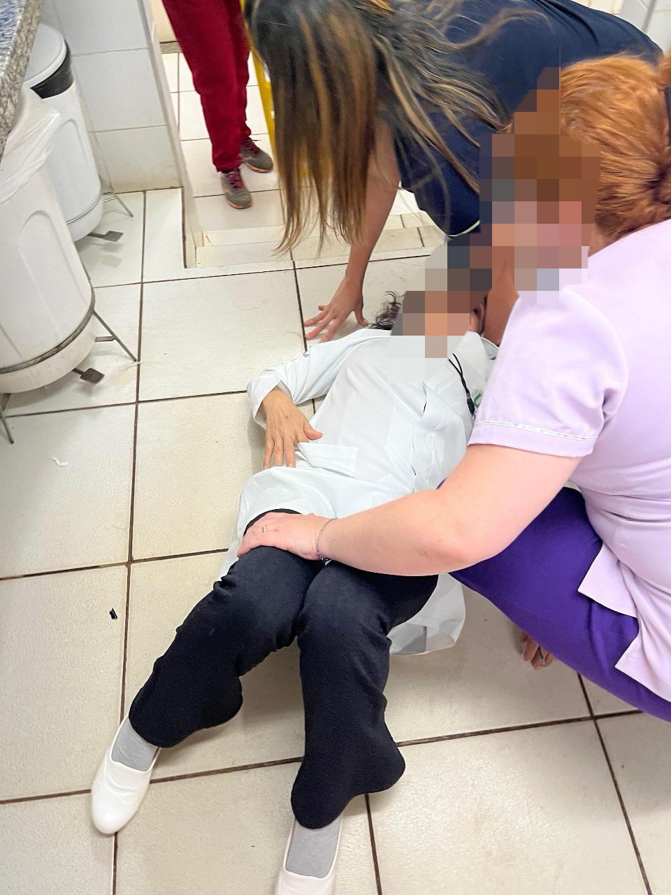 Enfermeira desmaia após ser agredida por paciente psiquiátrico em UPA