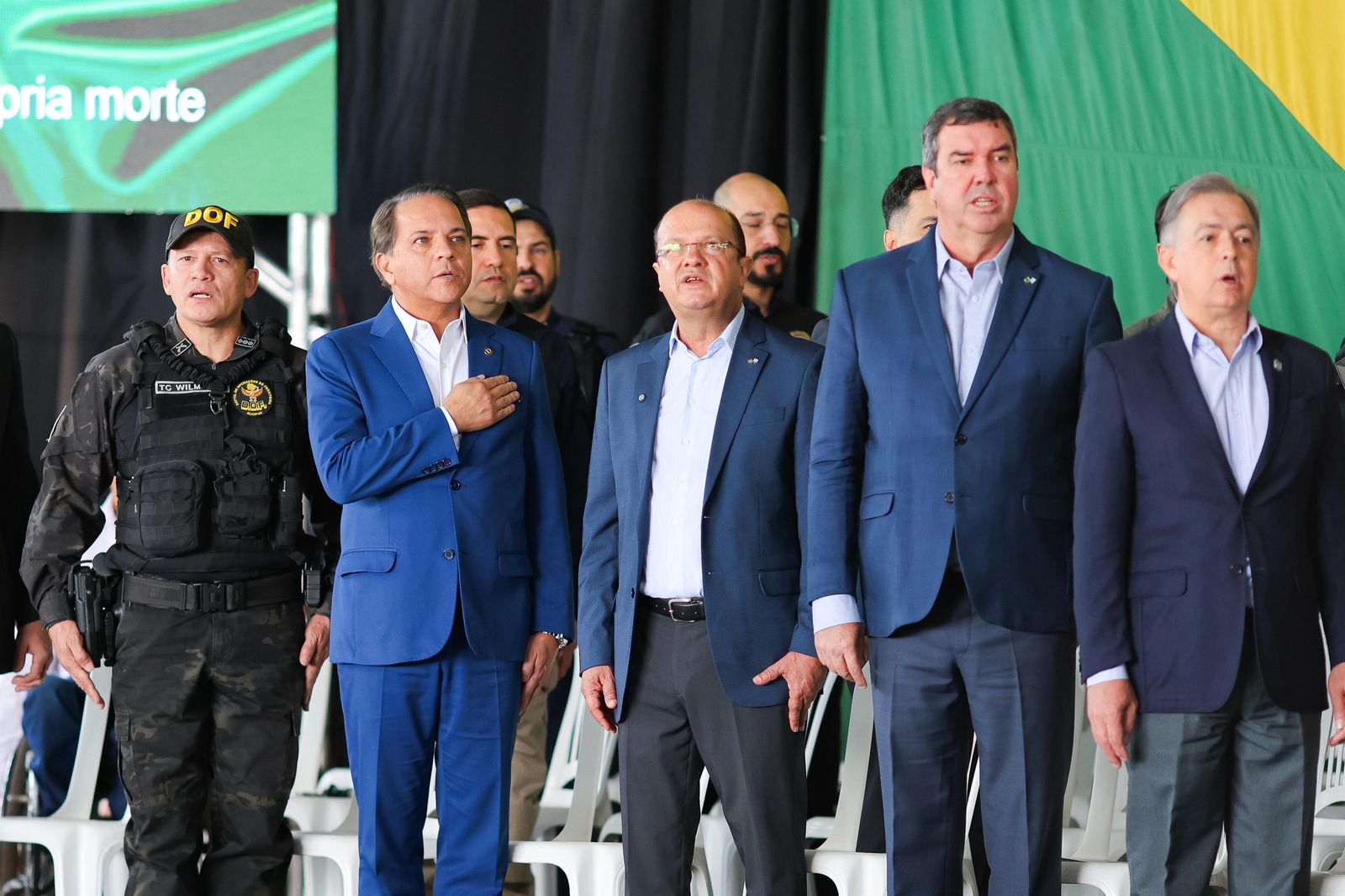 Coronel David destaca integração no combate ao crime em solenidade do DOF