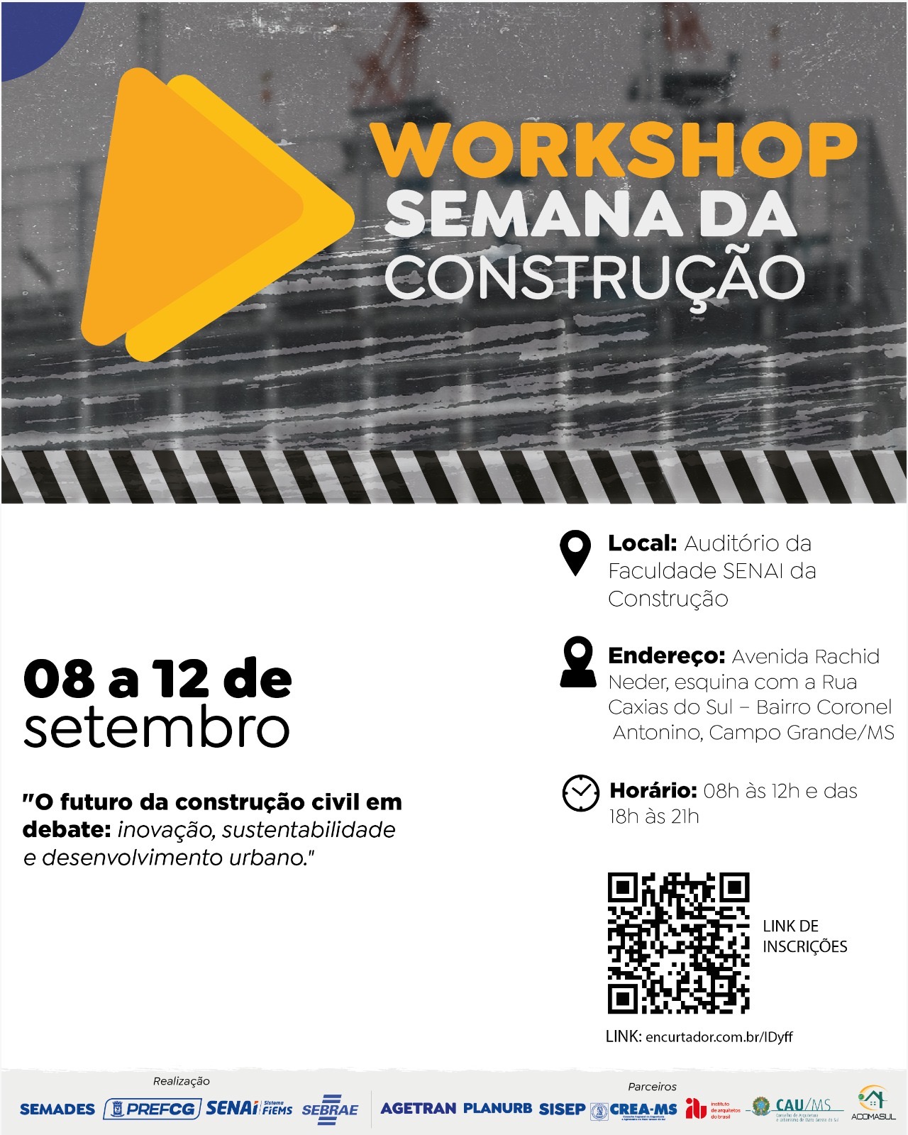 Campo Grande recebe Workshop “Semana da Construção” em parceria com a Semades