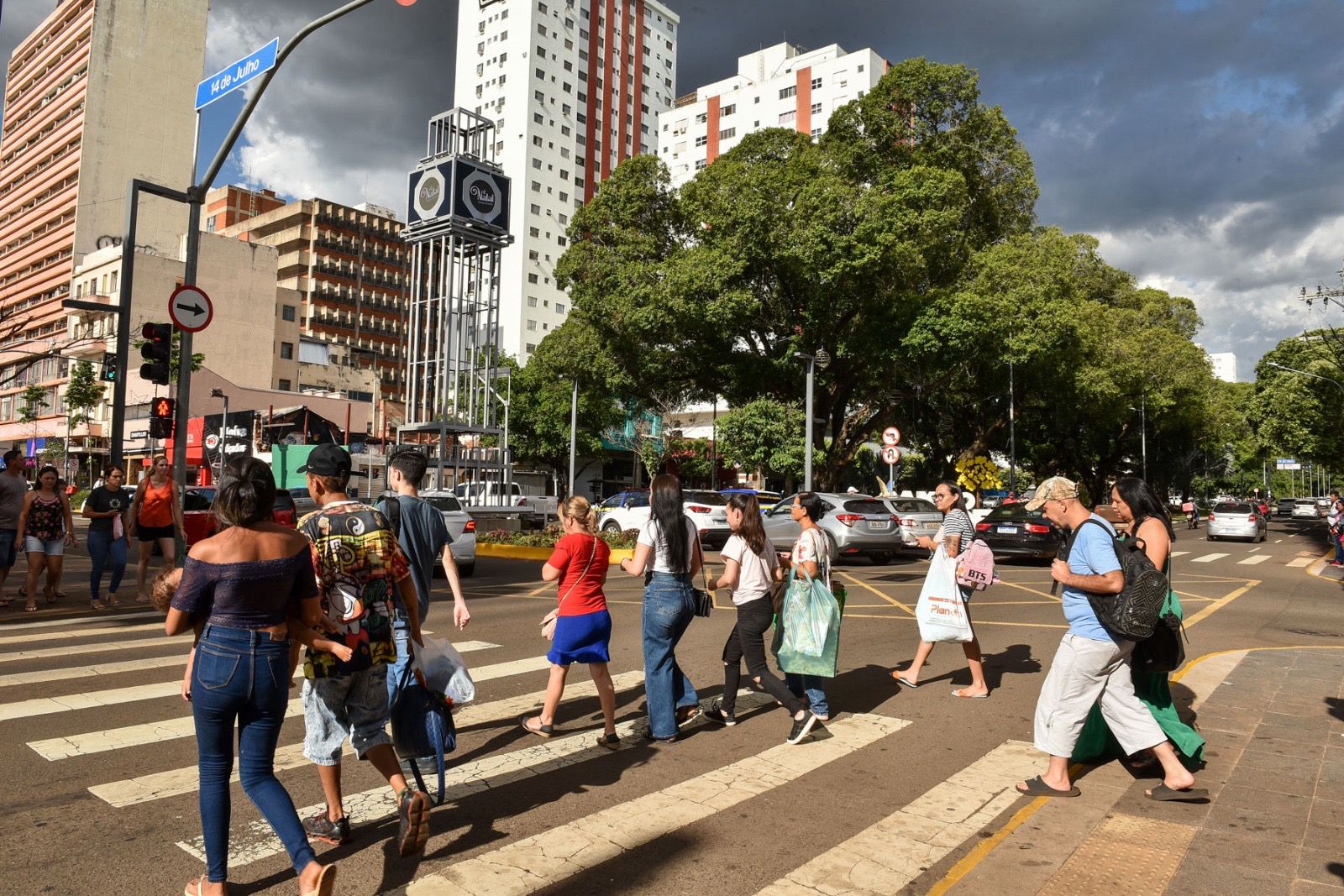 Por meio da Semades, Prefs transforma o centro de Campo Grande