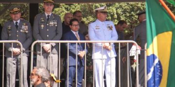 Papy prestigia  desfile de 7 de Setembro, e destaca como uma “data importante de reflexão”.