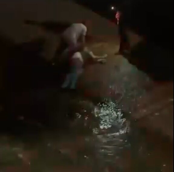 Vídeo: Motorista morre afogado após carro cair no Córrego Segredo