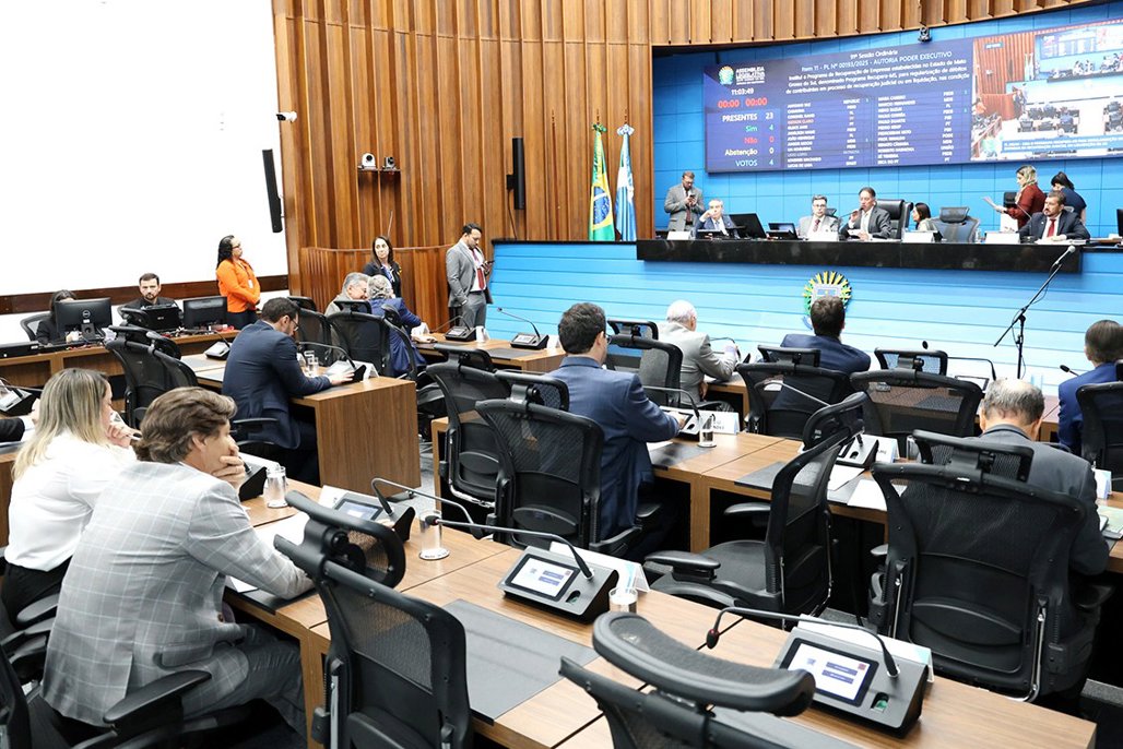 Pautados 24 projetos para a sessão ordinária desta terça-feira