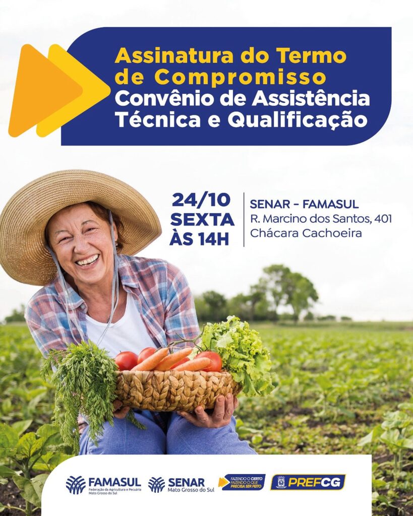 Campo Grande lança projeto AgroIntegra CG e fortalece a agricultura familiar Campo Grande lança projeto AgroIntegra CG e fortalece a agricultura familiar