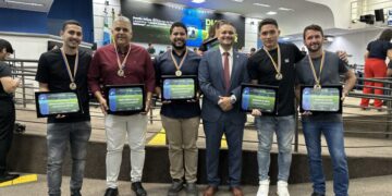 Vereador Leinha reconhece atletas do futebol amador com Medalha Legislativa
