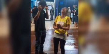 Imagens mostram desespero de mãe de jovem que morreu após suspeita de intoxicação em Campo Grande 