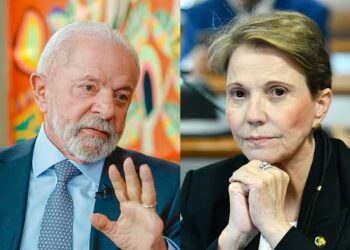 Tereza Cristina elogia diálogo entre Lula e Trump e Dudu Bolsonaro pira o cabeção