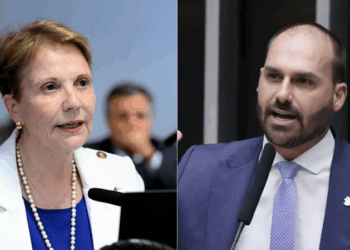 Câmara aprova moção de repúdio contra Eduardo Bolsonaro por ataque à senadora Tereza Cristina