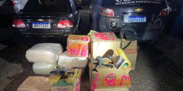 Suspeita é presa com 355 kg de maconha em abordagem policial na região da Tijuca