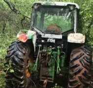 Trator furtado é recuperado em operação conjunta da polícia em Aparecida do Taboado