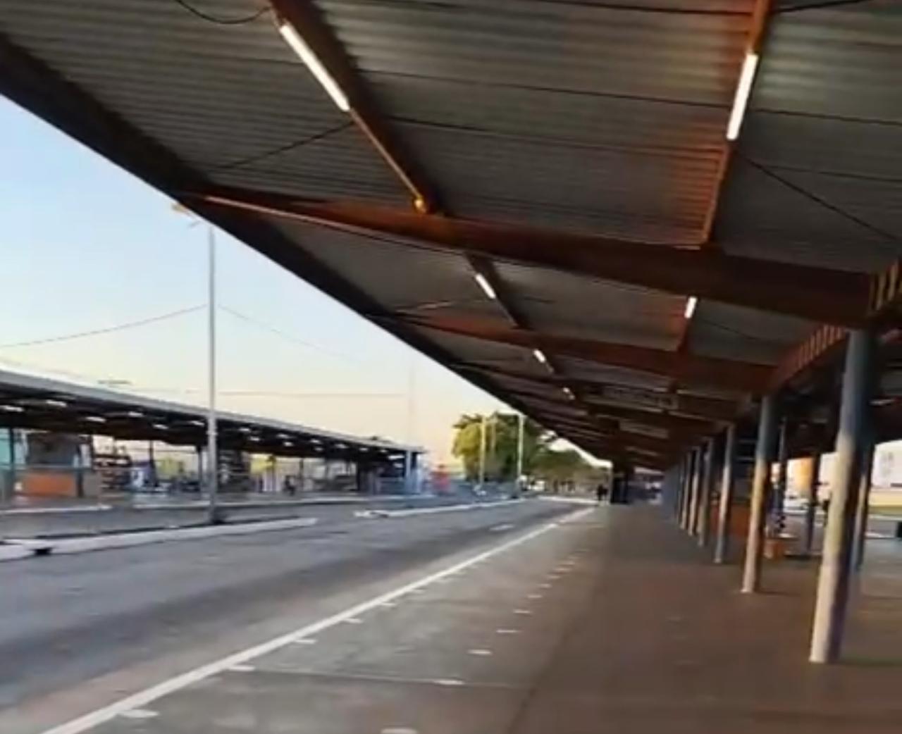 Vídeo: Paralisação surpreende usuários do transporte coletivo em Campo Grande nesta manhã
