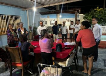 Vereador Leinha visita o bairro José Maksoud e conversa com moradores