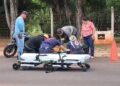 Motociclista fica ferido após acidente com caminhonete na Avenida Tamandaré (vídeo) Motociclista fica ferido após acidente com caminhonete na Avenida Tamandaré (vídeo)