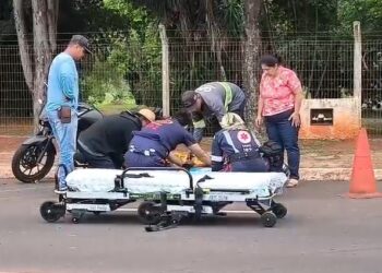 Motociclista fica ferido após acidente com caminhonete na Avenida Tamandaré (vídeo) Motociclista fica ferido após acidente com caminhonete na Avenida Tamandaré (vídeo)