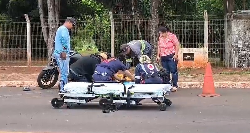 Motociclista fica ferido após acidente com caminhonete na Avenida Tamandaré (vídeo) Motociclista fica ferido após acidente com caminhonete na Avenida Tamandaré (vídeo)