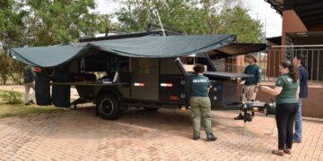 Novo trailer SamuVet reforça atendimento a animais vítimas de incêndios e desastres em MS