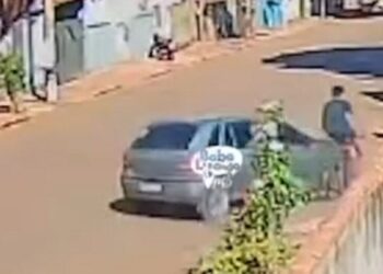 Motorista sem CNH atropela ciclista e é detido em Sidrolândia