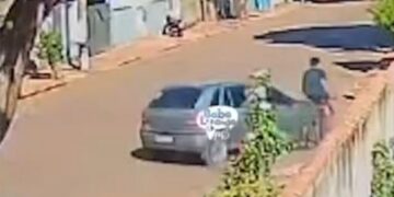 Motorista sem CNH atropela ciclista e é detido em Sidrolândia