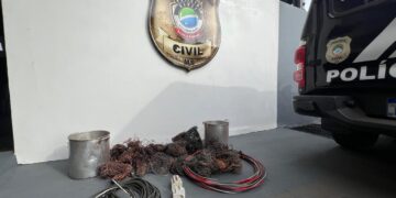 Polícia Civil realiza operação contra furtos e receptação de cobre em Jardim