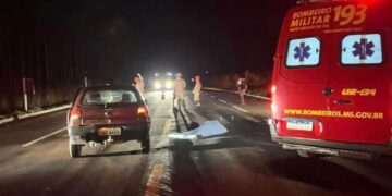 Idoso morre em grave acidente na zona rural de Costa Rica