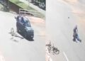 Ciclista é atingido por Jeep Renegade em cruzamento de Paranaíba Ciclista é atingido por Jeep Renegade em cruzamento de Paranaíba