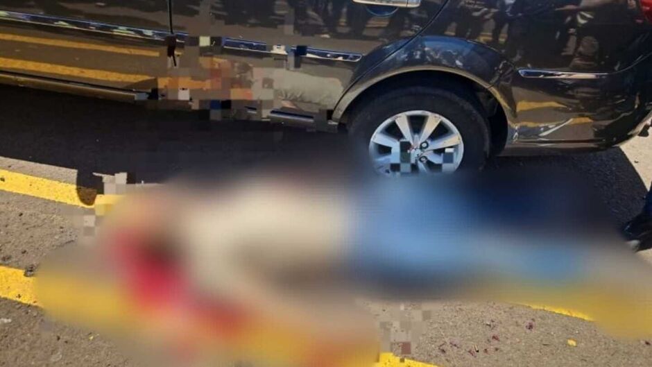 Homem é executado em estacionamento na fronteira