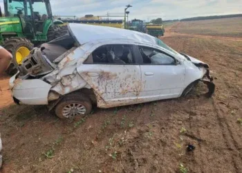 Grave capotamento na BR-060 deixa mulher ferida próximo a Bela Alvorada