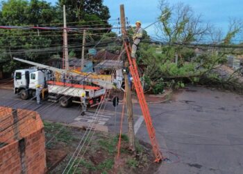 Campo Grande: mais de 99% dos clientes já têm energia restabelecida após temporal Campo Grande: mais de 99% dos clientes já têm energia restabelecida após temporal