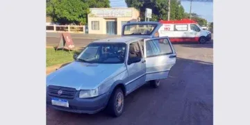 Carro atropela adolescente de 14 anos em São Gabriel do Oeste
