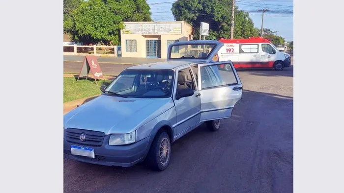Carro atropela adolescente de 14 anos em São Gabriel do Oeste