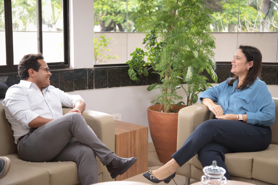 Presidente da Câmara CG e reitora da UFMS discutem futuras parcerias institucionais