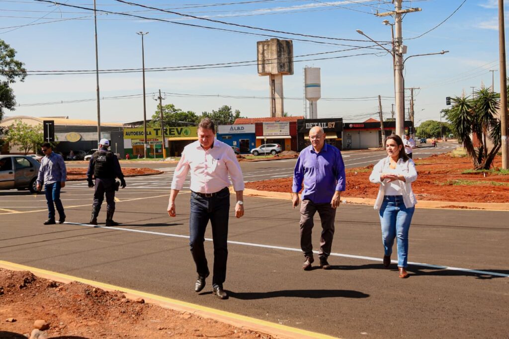 Obras no Trevo Imbirussu e Ernesto Geisel integram Regiões do Lagoa, Anhanduizinho e Centro