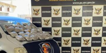 Homem é preso em Dourados com mais de 12 kg de skunk