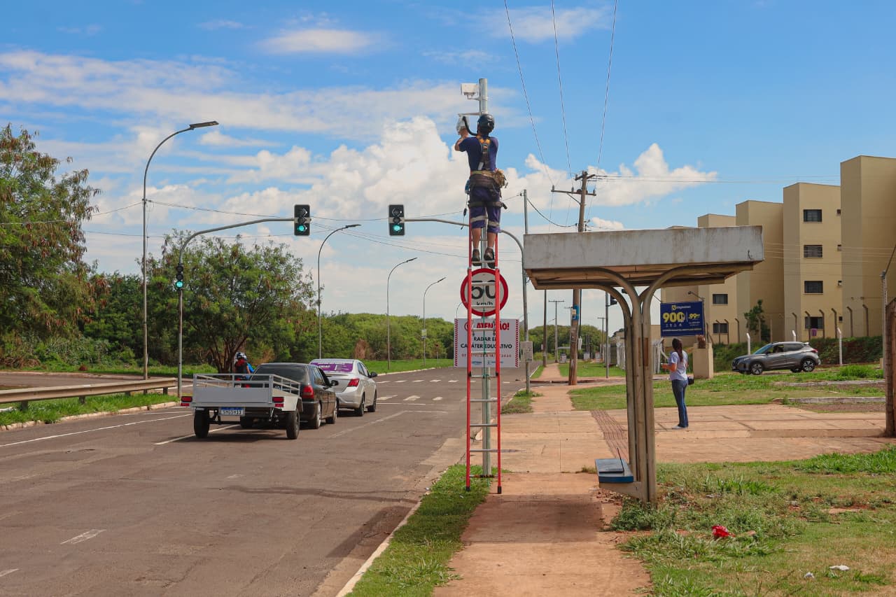 Agetran ativa radares para mais segurança nas vias