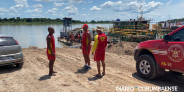 Corpo de jovem desaparecido é encontrado no rio Paraguai em Corumbá