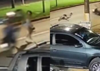 Jovem é atropelada por motociclista que empinava moto em Sidrolândia