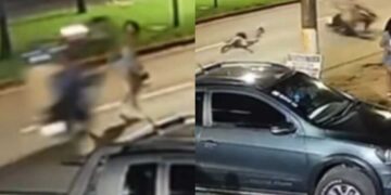 Jovem é atropelada por motociclista que empinava moto em Sidrolândia