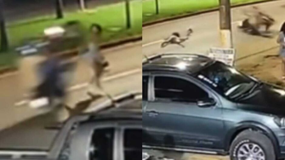 Jovem é atropelada por motociclista que empinava moto em Sidrolândia
